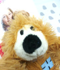 Kong Wild Knots Bear Xs Light Brown Squeaky Plush Dog Toy
