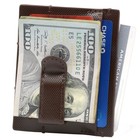 Alpine Swiss Double Diamond Mens Rfid Money Clip Minimalist Front Pocket Wallet