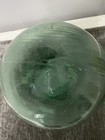 Unique Large Green Glass Fishing Float Net Buoy Ball  Approx31 In Circumference
