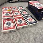 Bicycle Rider Back Playing Cards Poker Deck Of Cards Red   Blue Lot Of 9 New