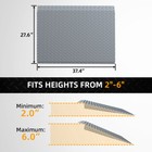 Vnn Door Threshold Ramp Handicap For Doorway Wheelchairs Carts 800lbs Door Ramp
