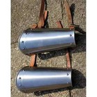 Medieval Arm Guard Bracers Steel Armor Knight Pair Larp Costume Larp Warrior 18g