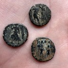 Roman Bronze Coins  Lot Of 3 Coins
