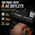 Strich Guitar Pedal Power Supply 10 Isolated Outputs 9 12 18v For Effect Pedals