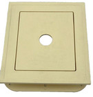 Vinyl Siding Mounting Block Delray Sand Ply Gem Uniblock 63 Discontinued Color