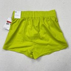Nike Girl s Dri-fit High-waisted Woven Training Shorts Youth Large Green Dx4967