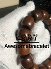16mm Chinese Lightning Wood Bracelet                         