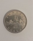 Canada 1936  1 Silver Dollar Coin - 0 800 Fine Silver Composition