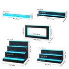 Vevor Led Lighted Liquor Bottle Display Bar Shelf Rf   App Control