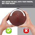 American Football Catching Trainer Band  Rugby Football Catching Receiver Traine