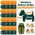 Winter Dog Coat With Harness Built In Waterproof Dog Jackets Warm Pet Fleece    
