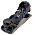 Vintage Stanley No  203 Block Plane Woodworking Tool Usa - Blue