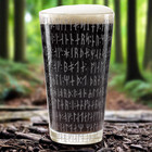 Nordic Viking Runes Pint Glass