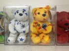 1998 Salvinos Bambinos Beanie Bear Plush W  Tag  case Nfl Players Hof Lot Of 12