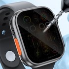 2 Pack For Apple Watch Series 10 9 8 7 6 5 Se 42 44 45 46mm Case  Privacy Glass
