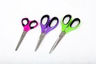 3 Pc Household Scissor Multi Purpose Easy Grip Stainless Set School Sewing Craft