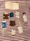 Antique Victorian Extremely Rare Paper Doll With Clothing