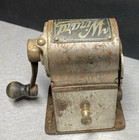 Antique 1920s  wizard  Pencil Sharpener  Automatic Pencil Sharpening Co Usa