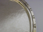 Rare A E Jones 428g Sterling Silver Salver Drinks Tray 1913 10in Arts   Crafts