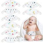 8 Pcs Newborn Infant Belly Wrap Comfort Cotton Umbilical Cord Cover Band Cute
