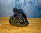 Empire Helix Paintball Mask   Goggle With Clear Thermal Lens - Olive Green