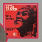 Etta James Id Rather Go Blind Framed Picture Sleeve Gold 45 Record Display M4