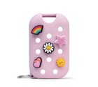 Crocs X Touchland Case Inc  5 Jibitz New Limited Edition Pink Back To School     