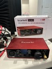 Rockville Studio Rcm Pro Mic  Pro-m50 Headphones  Scarlet Solo 3rd Gen Audio