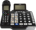 Clearsounds A1600bt Iconnect Amplified Cordless Phone Bluetooth Dect 6 0 Black