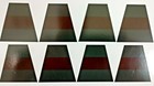 8 Reflective Subdued Thin Red Line Helmet Tetrahedrons Tets Firefighter