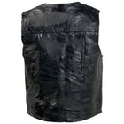 Men s Leather Vest Motorcycle Biker Vest Lg Xl Xxl Xxxl Patchwork Design New 