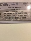 Taylor Swift    fearless Tour    Unused Ticket - 9 3 09 - Gwinnett Center  Ga