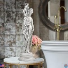 Dione The Divine Greek Water Woman Garden Statue  22  Cast Stone Resin Decor