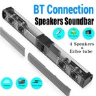 Wireless 4 Speaker Sound Bar Subwoofer System Tv Home Theater Bluetooth Surround