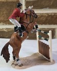 Vintage Schleich 42026 Show Jumping Horse Rider Set Retired 2008 Rare 