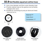 32 8 Feet Aquarium Airline Tubing Hose 10 Air Stone For Fish Tank 10 Aquarium   