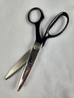 Vtg Wiss Cb7 Zig Zag Sewing 7 1 2  Pinking Shears Scissors Dressmaking Usa