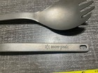 Snow Peak Titanium Spork  set Of 2  Gray