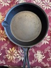 1800 s No  6 Single Spout Unknown Maker Cast Iron Pan   very Hard To Find  