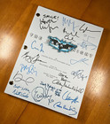 The Dark Knight Script Signed- Autograph Reprints- 140 Pages Long- Batman