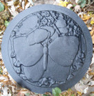 Butterfly Steppingstone Mold Concrete Plaster Cement Garden Mould 12  X 1  Thick