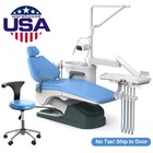 Dental Unit Chair Dc Motor Computer Controlled Pu Leather Integral Doctor Stool