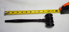 Beautiful Vintage Dark Wood Judge   s Gavel     Solid Wood     Approx  10   