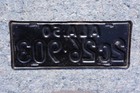 1950 Alabama License Plate - Original Paint