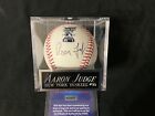 Aaron Judge Signed Baseball Autographed Rookie Year 2017 Homerun Derby Auto  coa