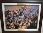 Rick Reeves  the Old Flag Never Touched The Ground  Giclee On Canvas Painting