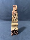 6  Tall Vintage Chinese Hand Carved Soapstone Bud Vase - Soapstone