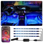  Footwell Lighting For Car  Car Interior Led Lights lights For Inside Car app 