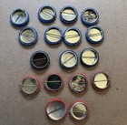 1983 Replica Mlb Baseball Pin-back Button Lot  17  Hall Of Famers