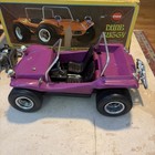 Vintage Cox Purple Dune Buggy Original Box  049   Parts Buggy   Extras  